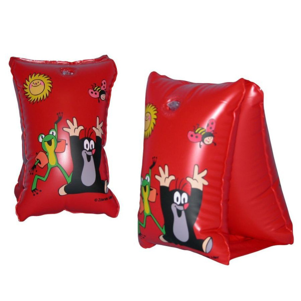 Wiky Detské rukávy Krtko 30 x 15 cm – červené