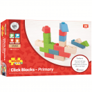 Bigjigs Baby Dřevěné Spojkostky Primary set
