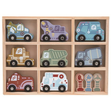 2Kids Toys Sada dřevěných aut