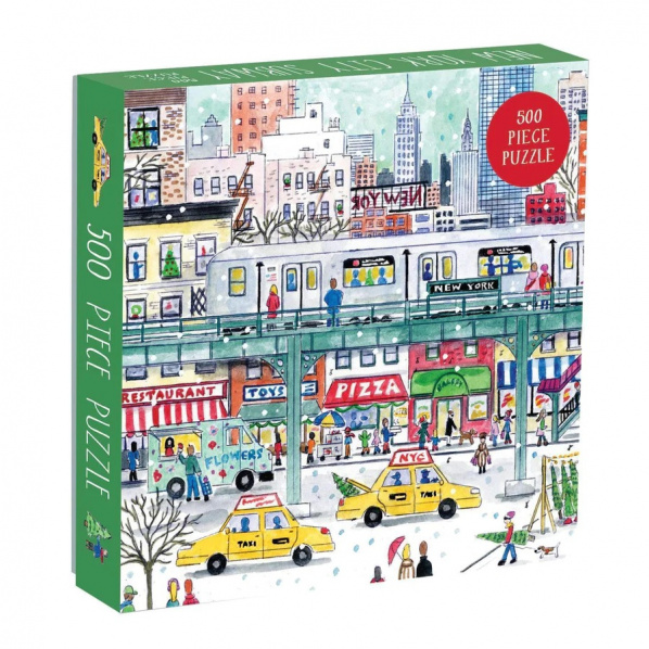 Galison Puzzle V newyorském metru 500 dílků Galison Puzzle V newyorském metru 500 dílků