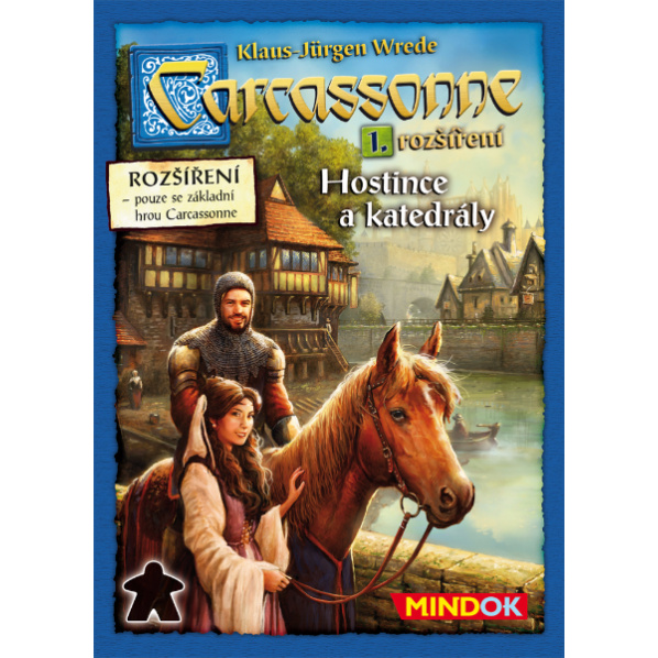 Mindok Carcassonne rozšíření 1: Hostince a katedrály Mindok Carcassonne rozšíření 1: Hostince a katedrály