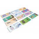 Betexa KukiKuk - Vééľké puzzle duo Kde bývajú zvieratká