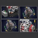 Mould King 10211 Hviezdicový letecký motor
