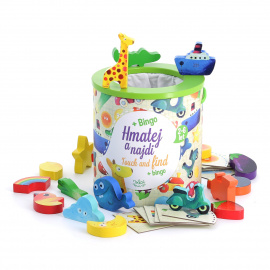 Vilac drevená hra Hmataj a nájdi