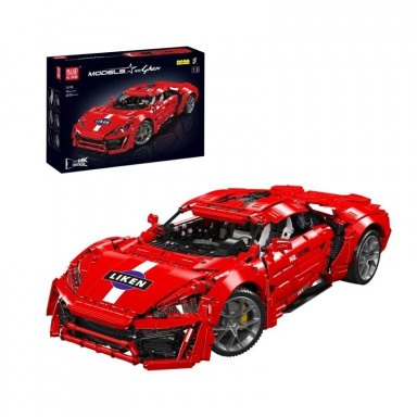 Mould King 13190 Športový automobil W Motors Lykan R/C