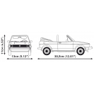COBI 24360 Volkswagen Golf Cabriolet