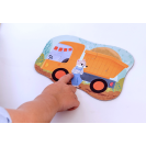 Betexa KukiKuk - Vééliké puzzle Stavebné stroje
