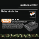 Mould King 20026 Sovietsky ťažký tank KV-2 R/C