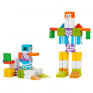 Qbi 116 Stunt Arena Action-Packed STEM Track – kreatívna magnetická stavebnica s autíčkami