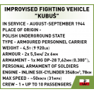 Cobi 3114 Poľský obrnený automobil KUBUŚ