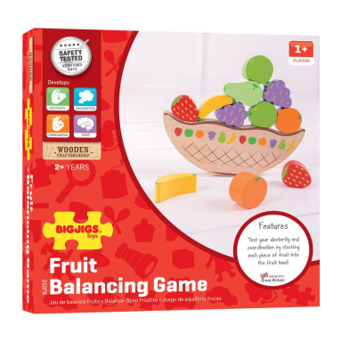 Bigjigs Toys – Balančná hra „Ovocie“