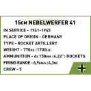 Cobi 2291 Nemecký raketomet Nebelwerfer 41