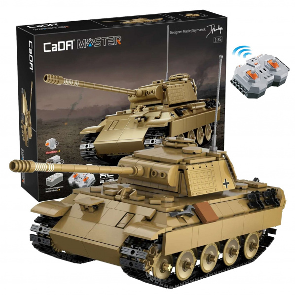 CaDA MASTER C61073W Německý tank PzKpfw V Panther R/C CaDA MASTER C61073W Německý tank PzKpfw V Panther R/C
