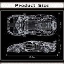 Mould King 13177 Lamborghini Aventador SVJ R/C