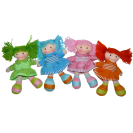 HM Studio Bábika handrová, 20 cm (4 druhy)