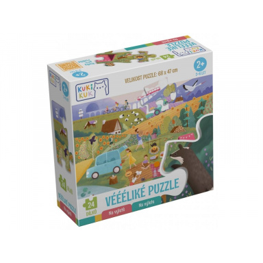 Betexa KukiKuk - Veľké puzzle Na výlete