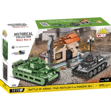 Cobi 2284 Bitka pri Arrase 1940 Matilda II vs Panzer 38(t)