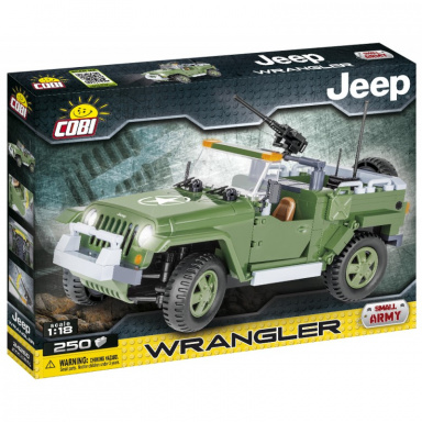 Cobi 24260 Jeep Wrangler vojenský, 250 k