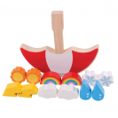 Bigjigs Toys – Balančná hra „Počasie“