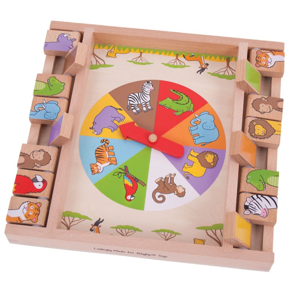 Bigjigs Toys Ruleta se zvířátky Bigjigs Toys Ruleta se zvířátky