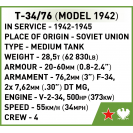 COBI 3088 Sovietsky tank T-34/76