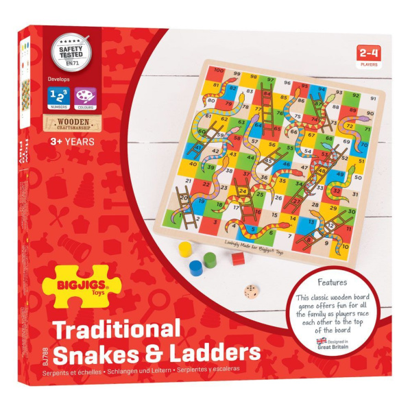 Bigjigs Toys – Rebríky a hady 2 Bigjigs Toys – Rebríky a hady 2