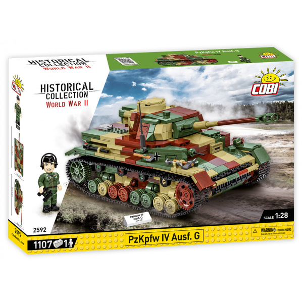 Cobi 2592 Nemecký tank Panzerkampfwagen IV Ausf G