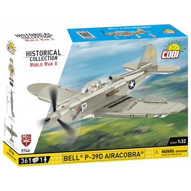 Cobi 5746 Americké stíhacie lietadlo Bell P-39D Airacobra