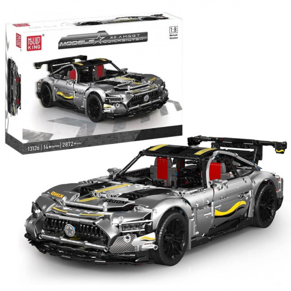 Mould King 13126 Športový automobil AMG GT Quicksilver Mould King 13126 Športový automobil AMG GT Quicksilver