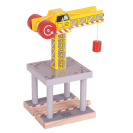 Bigjigs Rail Veľký žeriav žltý