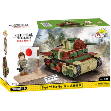 Cobi 3115 Japonský ľahký tank Type 95 Ha-Go 