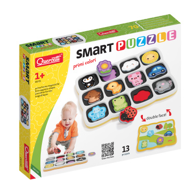 Quercetti 00231 Smart Puzzle Primi Colori