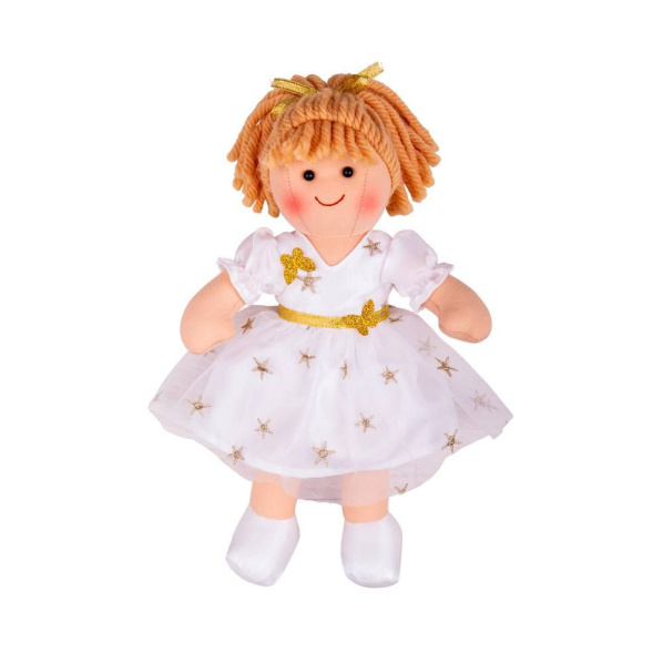 Bigjigs Toys Látková panenka Charlotte 28cm Bigjigs Toys Látková panenka Charlotte 28cm
