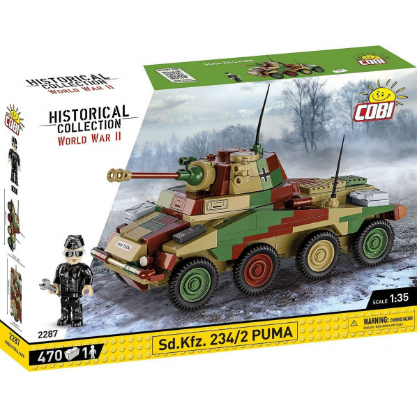 Cobi 2287 Sd.Kfz. 234/2 Puma Cobi 2287 Sd.Kfz. 234/2 Puma