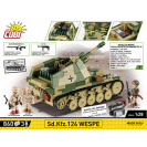COBI 2598 Nemecká samohybná húfnica Sd.Kfz.124 Wespe