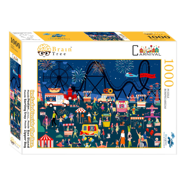Brain Tree Puzzle Na pouti 1000 dílků Brain Tree Puzzle Na pouti 1000 dílků