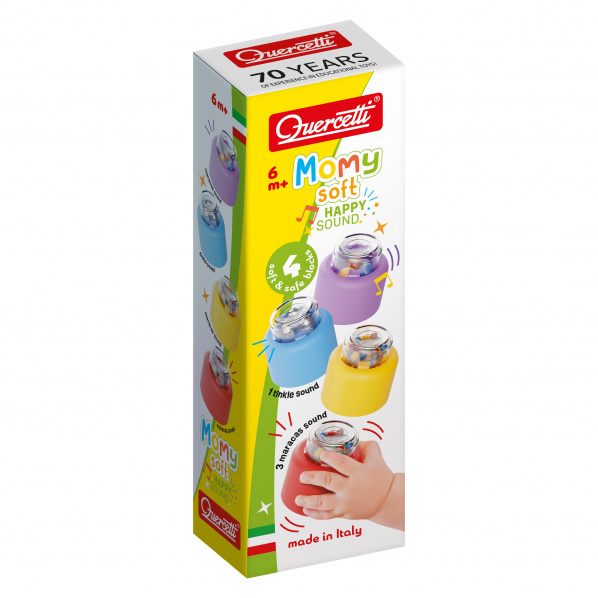 Quercetti 04144 Momy Soft Happy Sound 4ks Quercetti 04144 Momy Soft Happy Sound 4ks