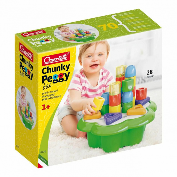 Quercetti 00270_PO Chunky Peggy Quercetti 00270_PO Chunky Peggy