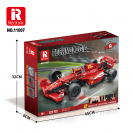 Reobrix 11007 F1 závodné auto červené R/C 1:8 