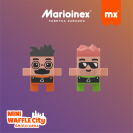 Marioinex MINI WAFLE 903131 - Smetiarske vozidlo