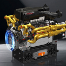 Mould King 10224 Automobilový motor Valkyrie V12