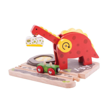 Bigjigs Rail Žeriav dinosaurus