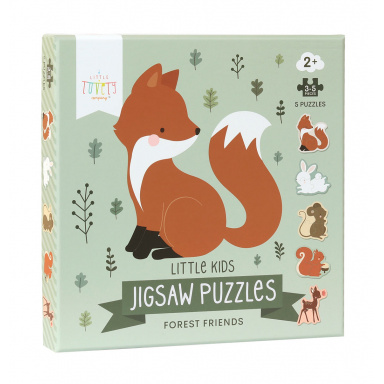 A Little Lovely Company - puzzle s lesními zvířátky