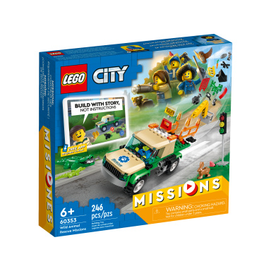LEGO® CITY 60353 Záchranné misie v divočine