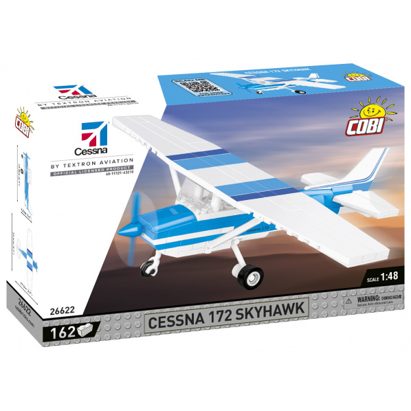 COBI 26622 Americké lietadlo Cessna 172 Skyhawk COBI 26622 Americké lietadlo Cessna 172 Skyhawk