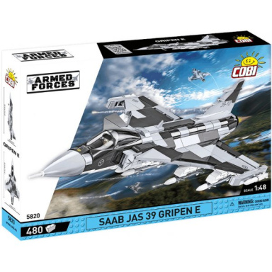 COBI 5820 Švédsky viacúčelový bojový letún SAAB JAS 39 Gripen E