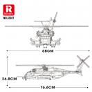 Reobrix 33037 Americký vrtuľník CH-53 Sea Stallion