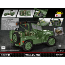 COBI 2805 Americký terénny automobil Jeep Willys MB