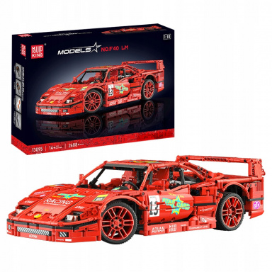 Mould King 13095 Závodné auto F40 LM
