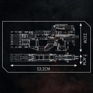 Mould King 14018S Samopal P90